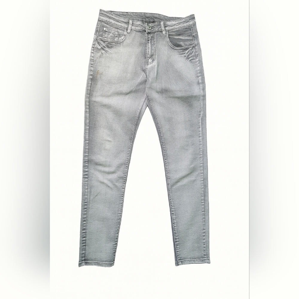 Light Grey Slim Jeans – Jean Slim Gris Clair